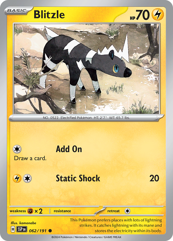 Blitzle (Reverse Holo)