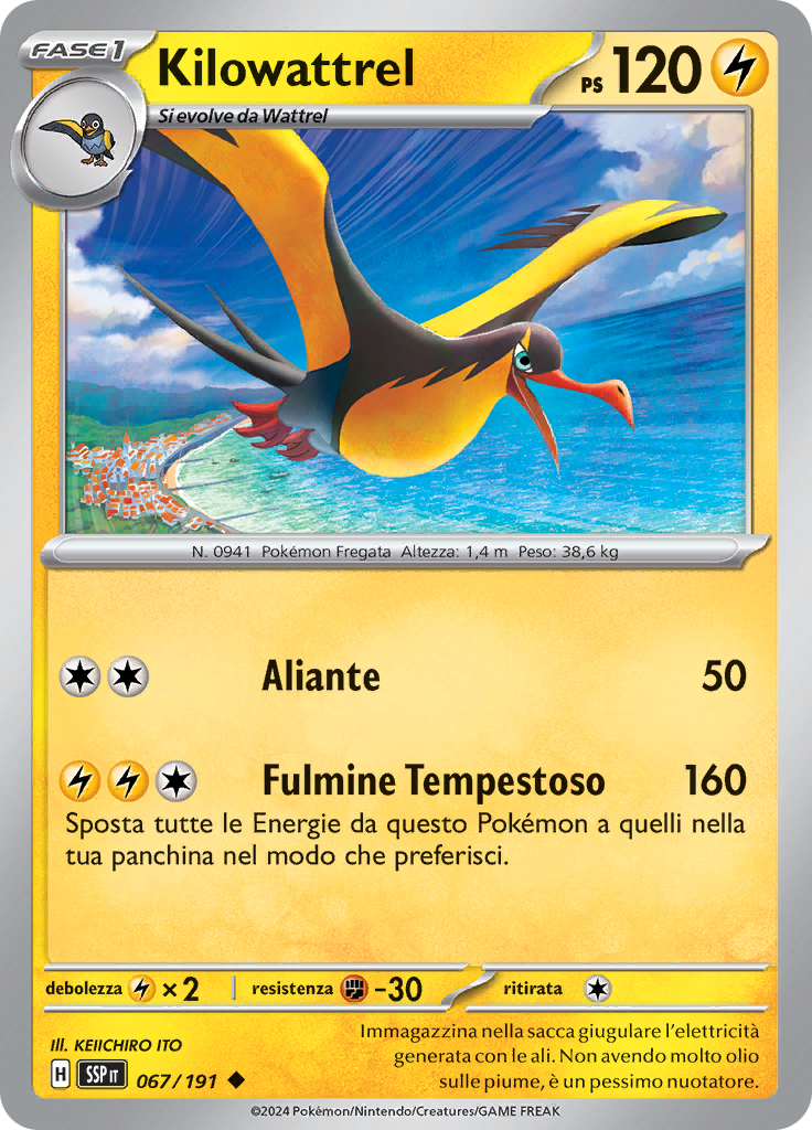 Kilowattrel (Reverse Holo)