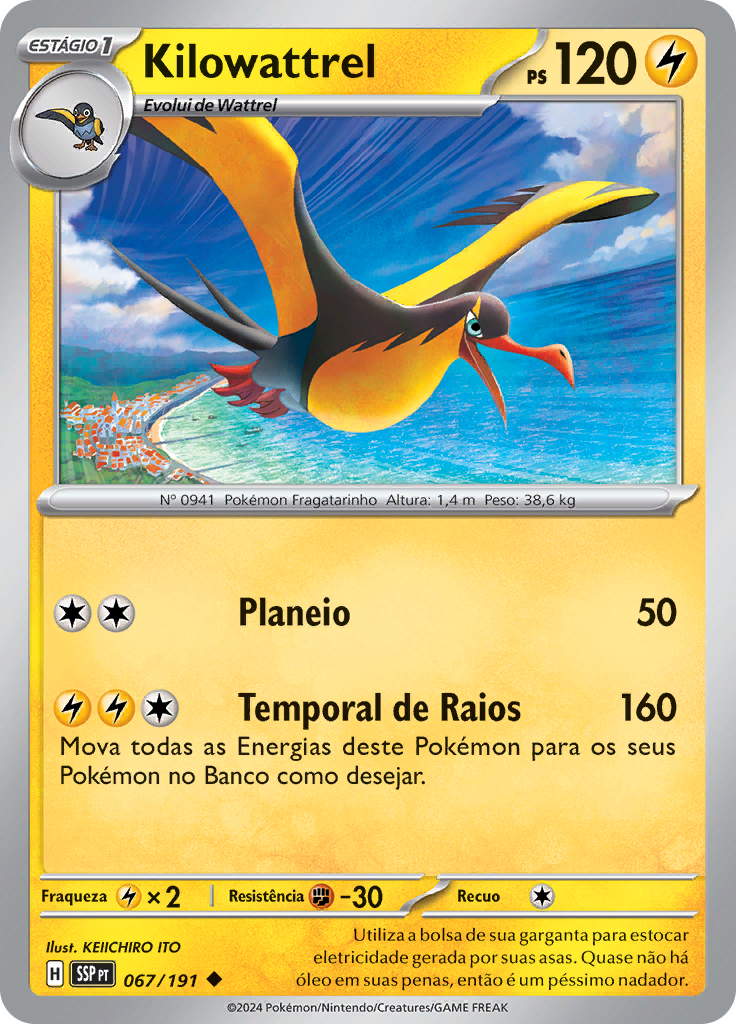 Kilowattrel (Reverse Holo)