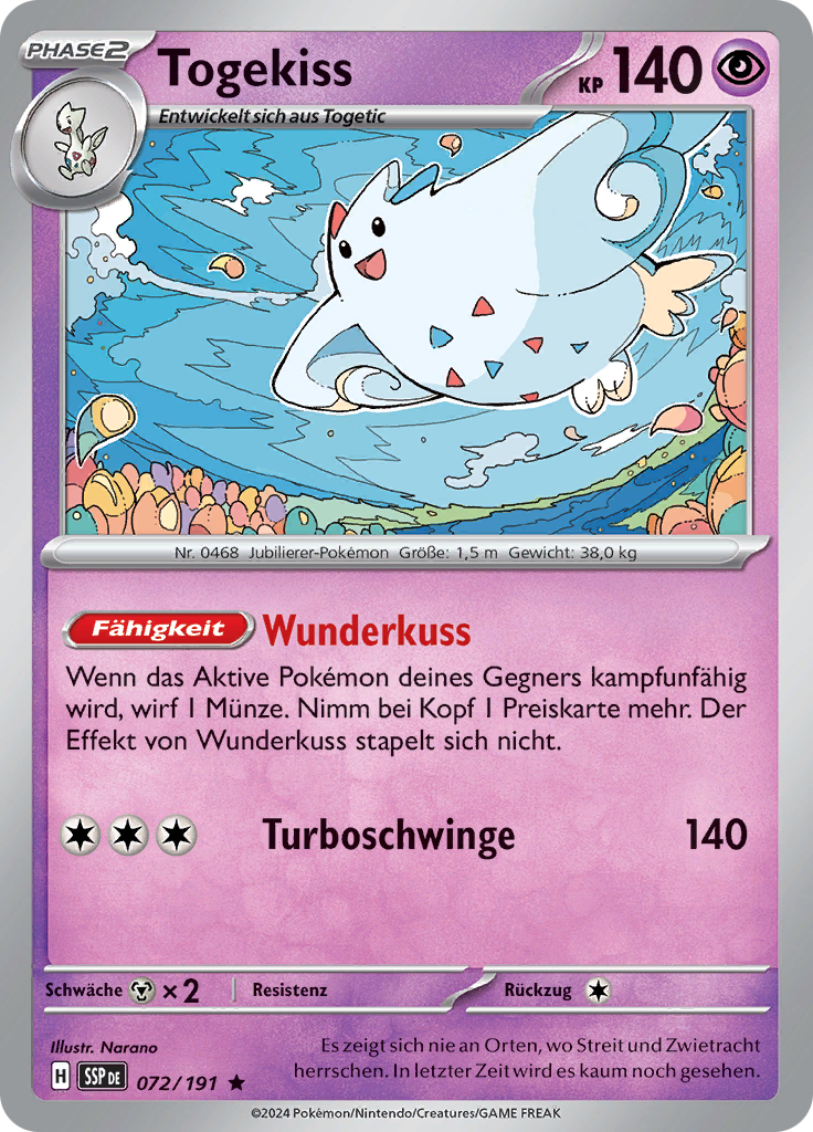 Togekiss (Reverse Holo)