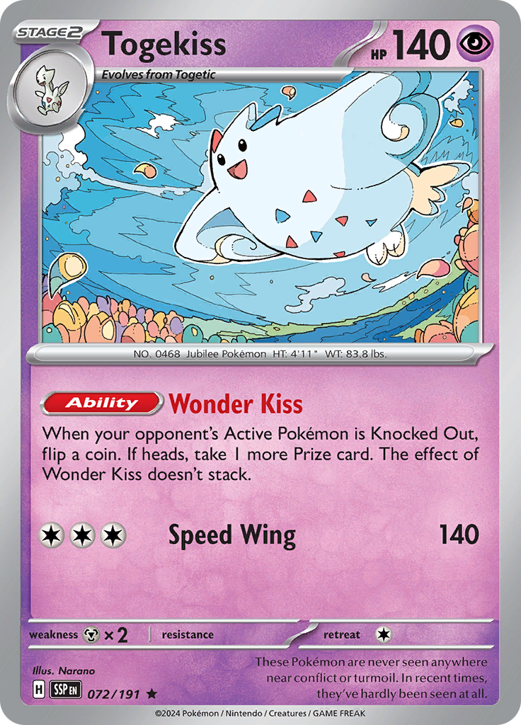 Togekiss (Reverse Holo)