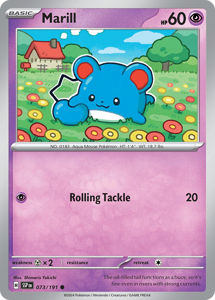 Marill (Reverse Holo)