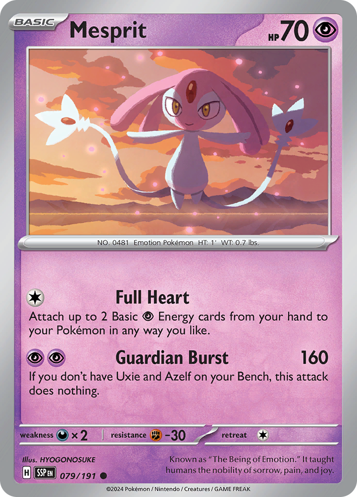 Mesprit (Reverse Holo)
