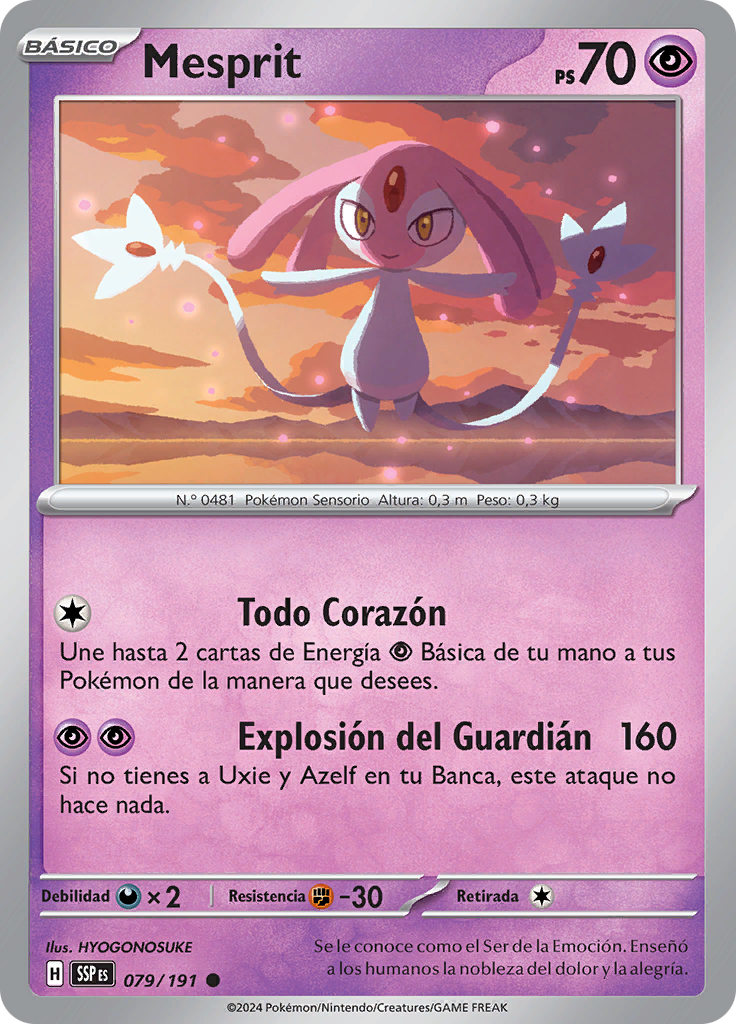 Mesprit (Reverse Holo)