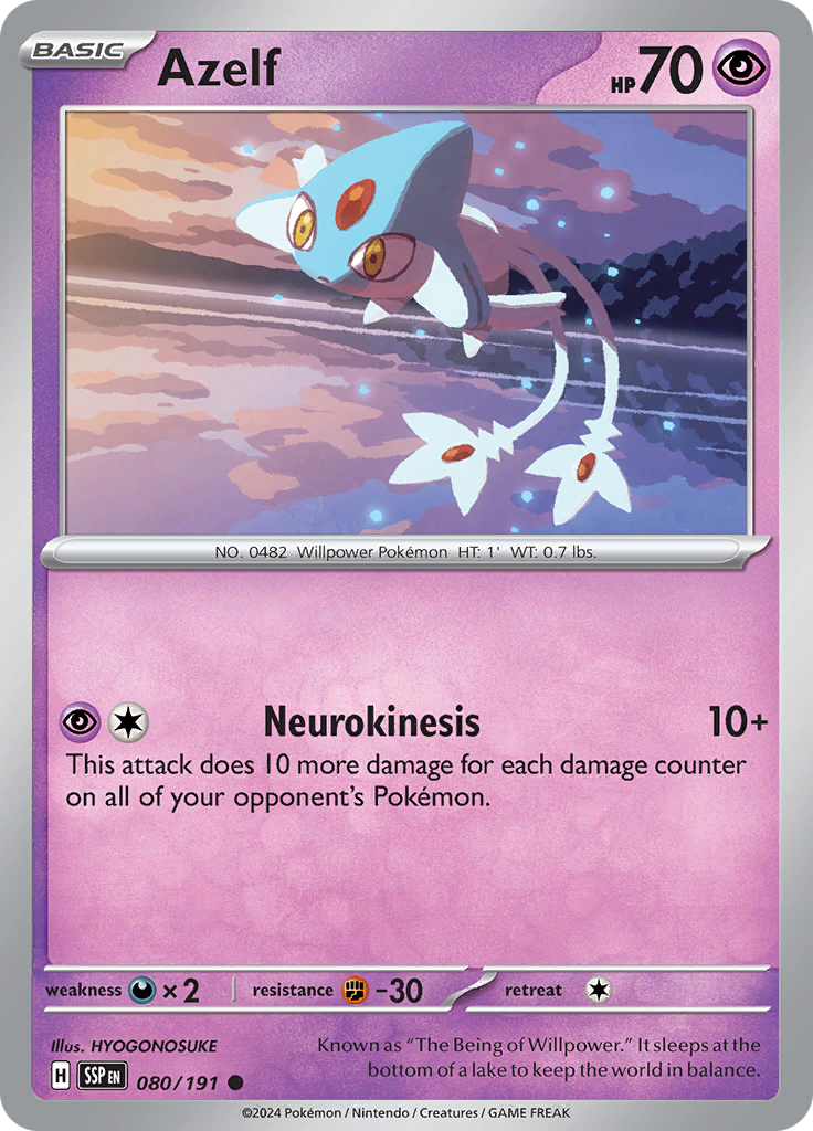 Azelf (Reverse Holo)