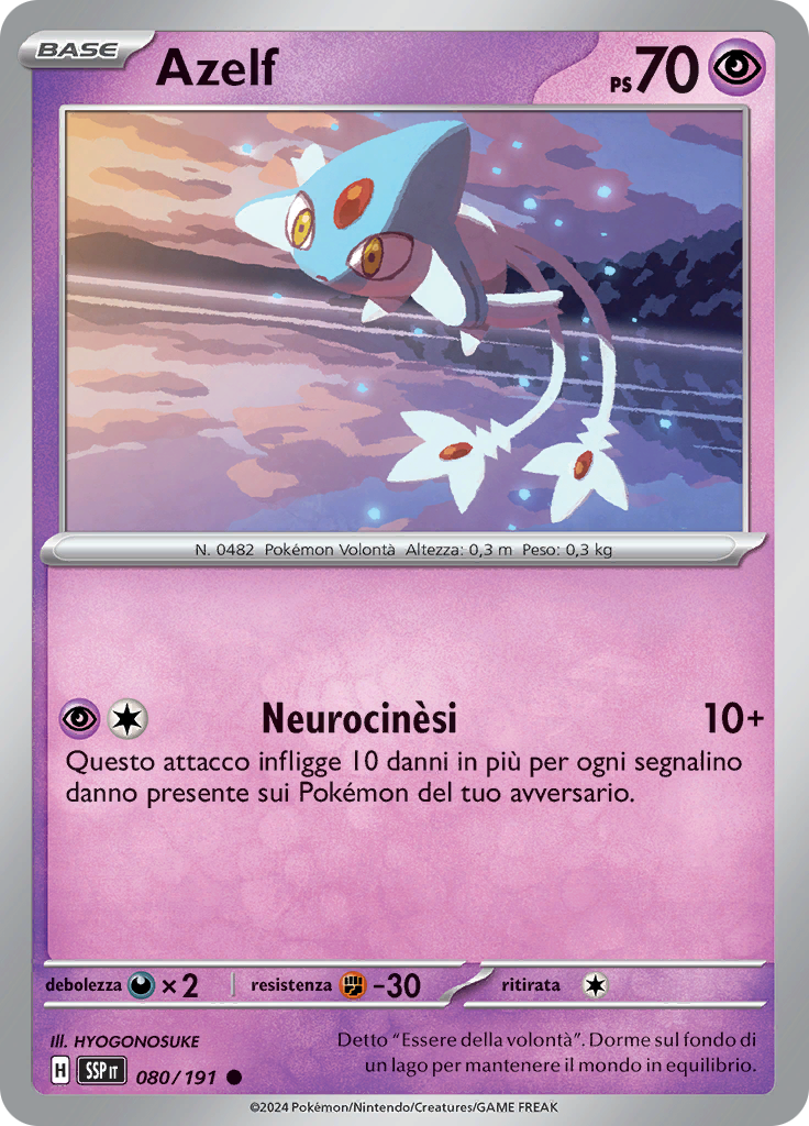 Azelf (Reverse Holo)