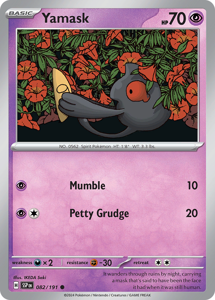 Yamask (Reverse Holo)
