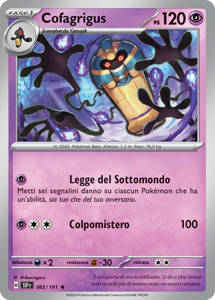 Cofagrigus (Reverse Holo)