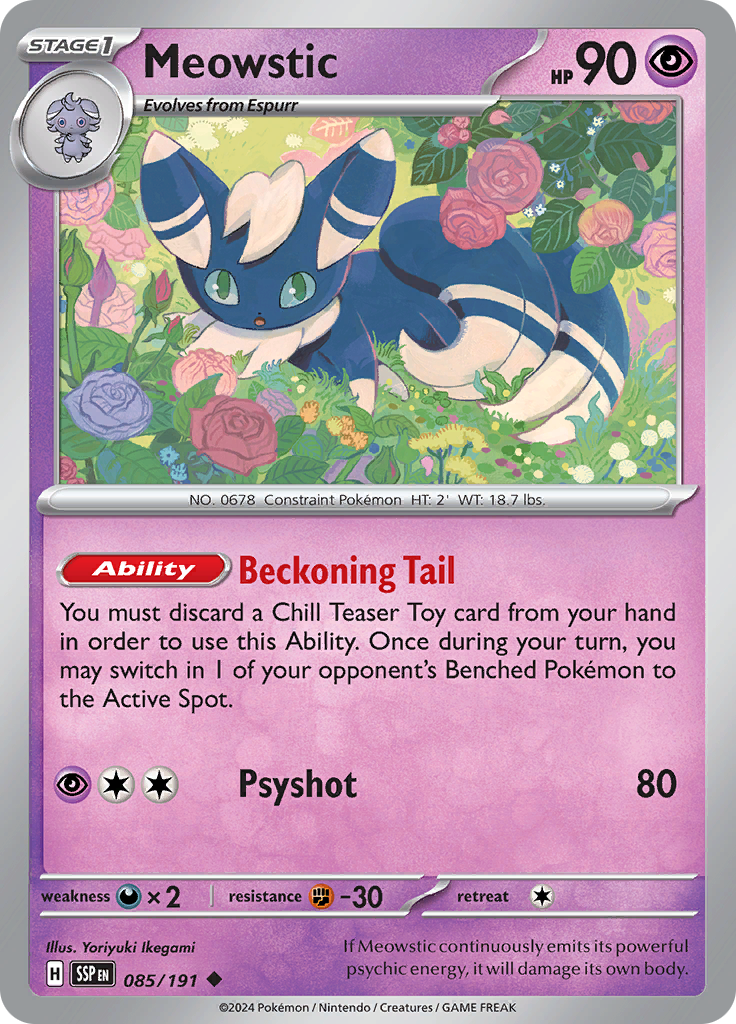 Meowstic (Reverse Holo)