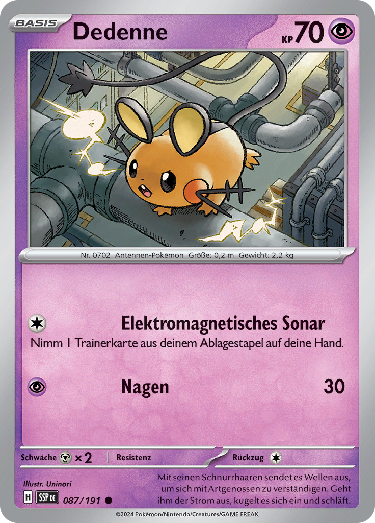 Dedenne (Reverse Holo)