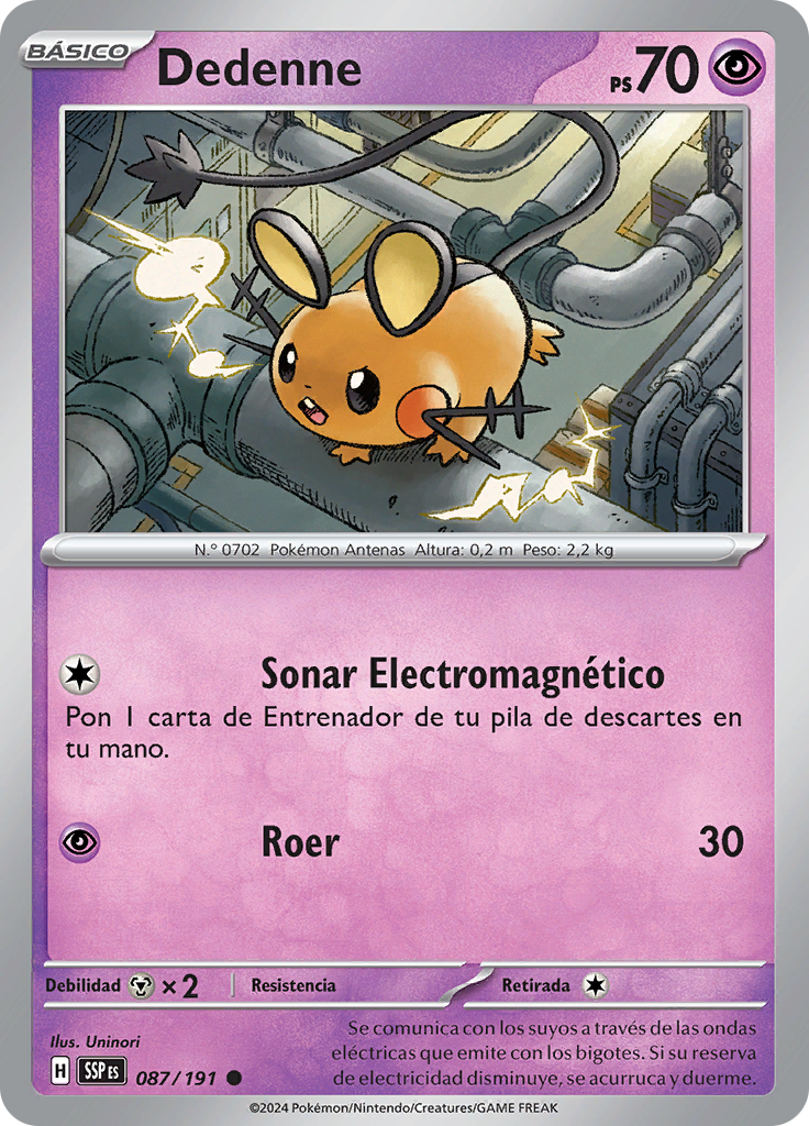 Dedenne (Reverse Holo)