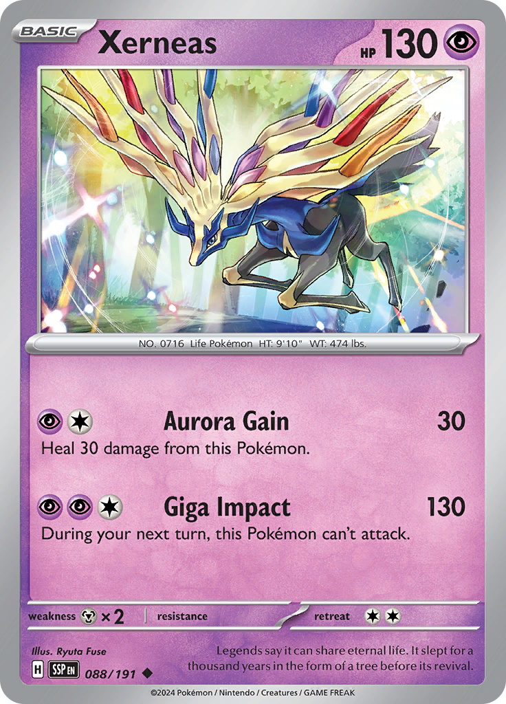Xerneas (Reverse Holo)