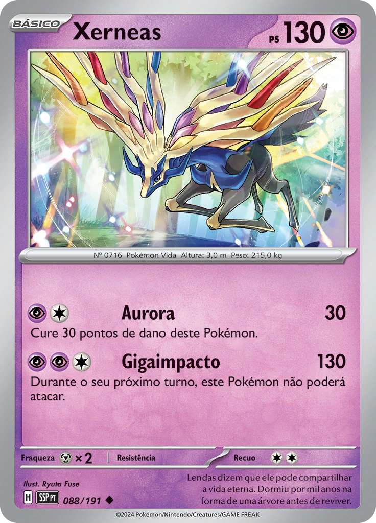 Xerneas (Reverse Holo)