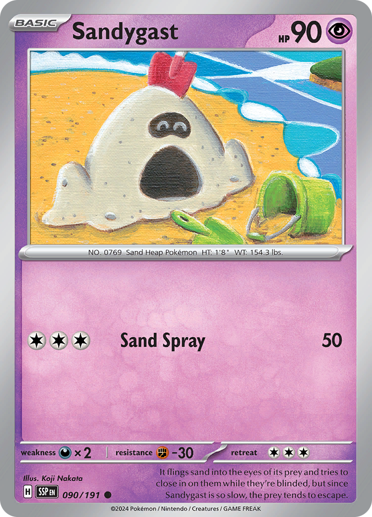 Sandygast (Reverse Holo)