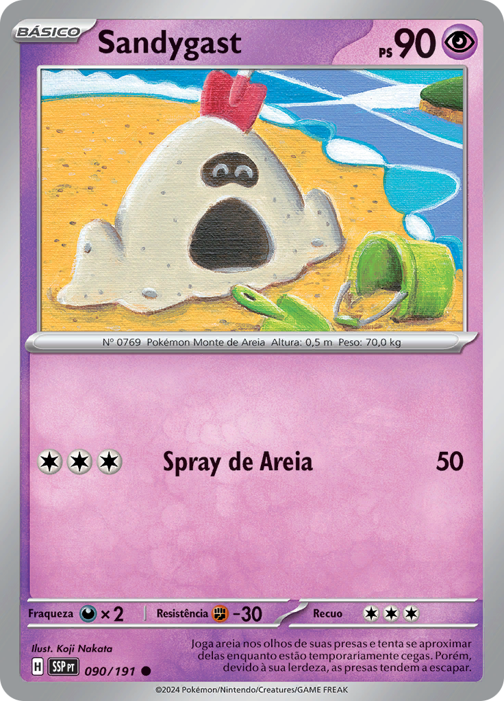 Sandygast (Reverse Holo)