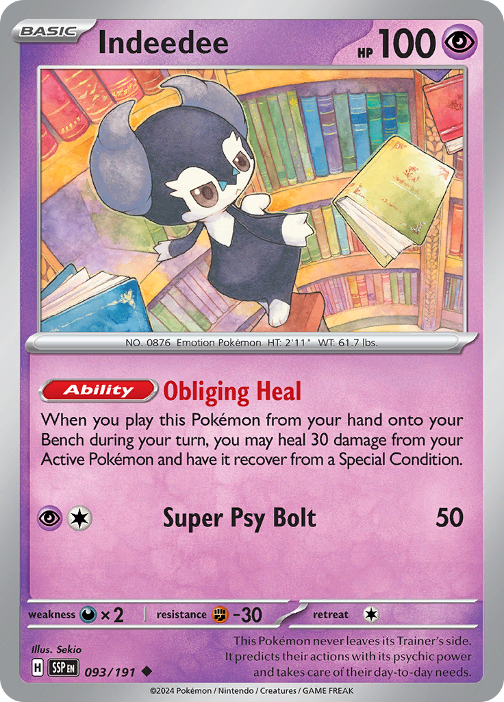 Indeedee (Reverse Holo)