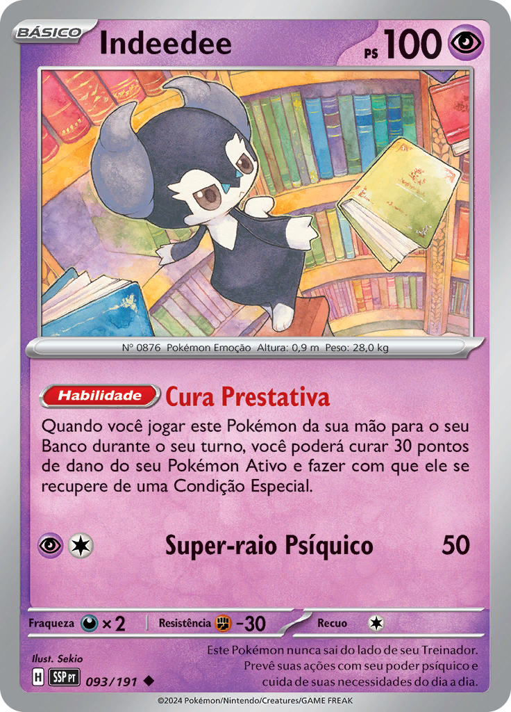 Indeedee (Reverse Holo)