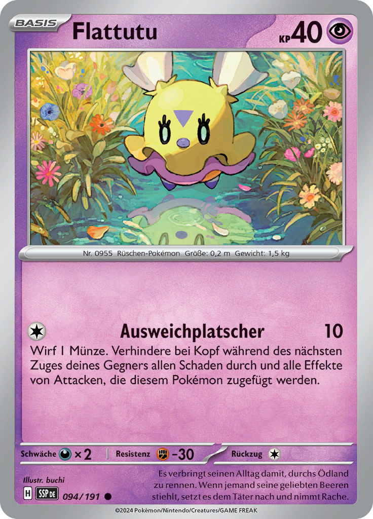 Flattutu (Reverse Holo)