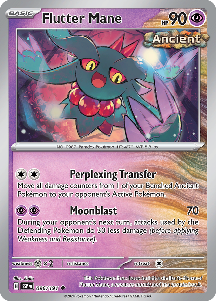 Flutter Mane (Reverse Holo)