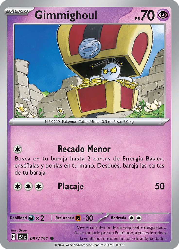Gimmighoul (Reverse Holo)
