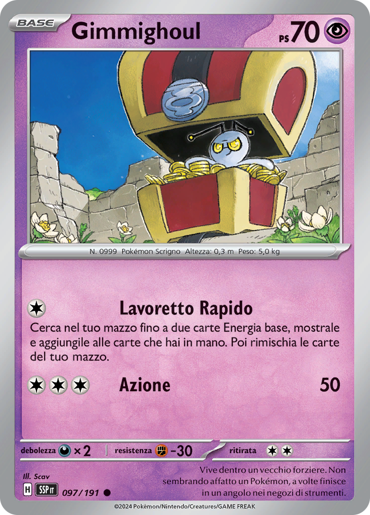 Gimmighoul (Reverse Holo)