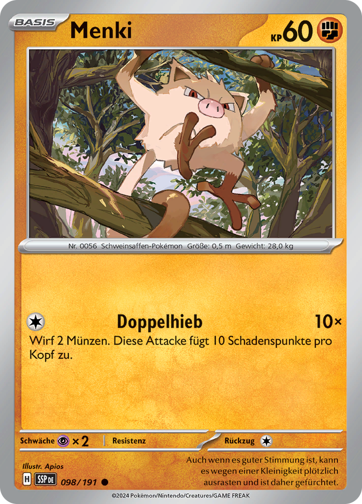 Menki (Reverse Holo)