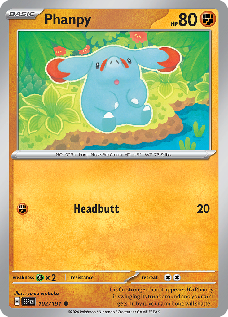 Phanpy (Reverse Holo)