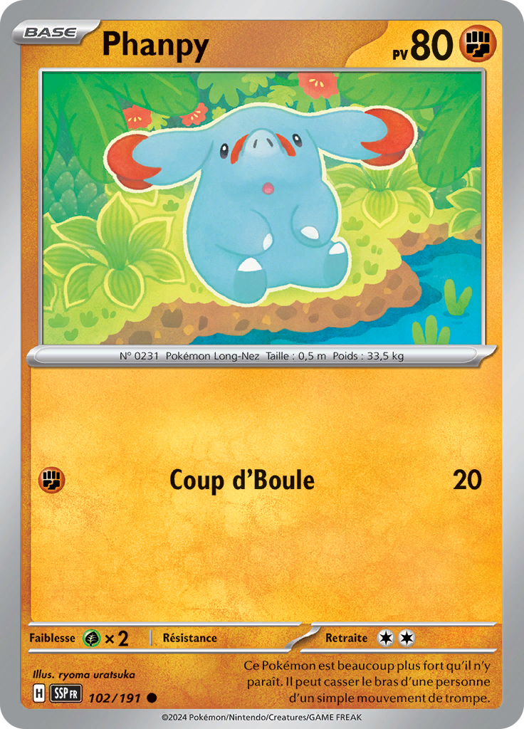 Phanpy (Reverse Holo)
