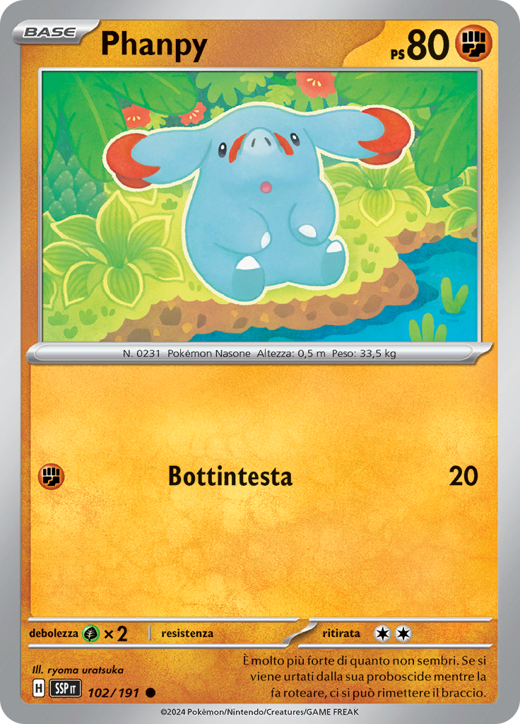 Phanpy (Reverse Holo)