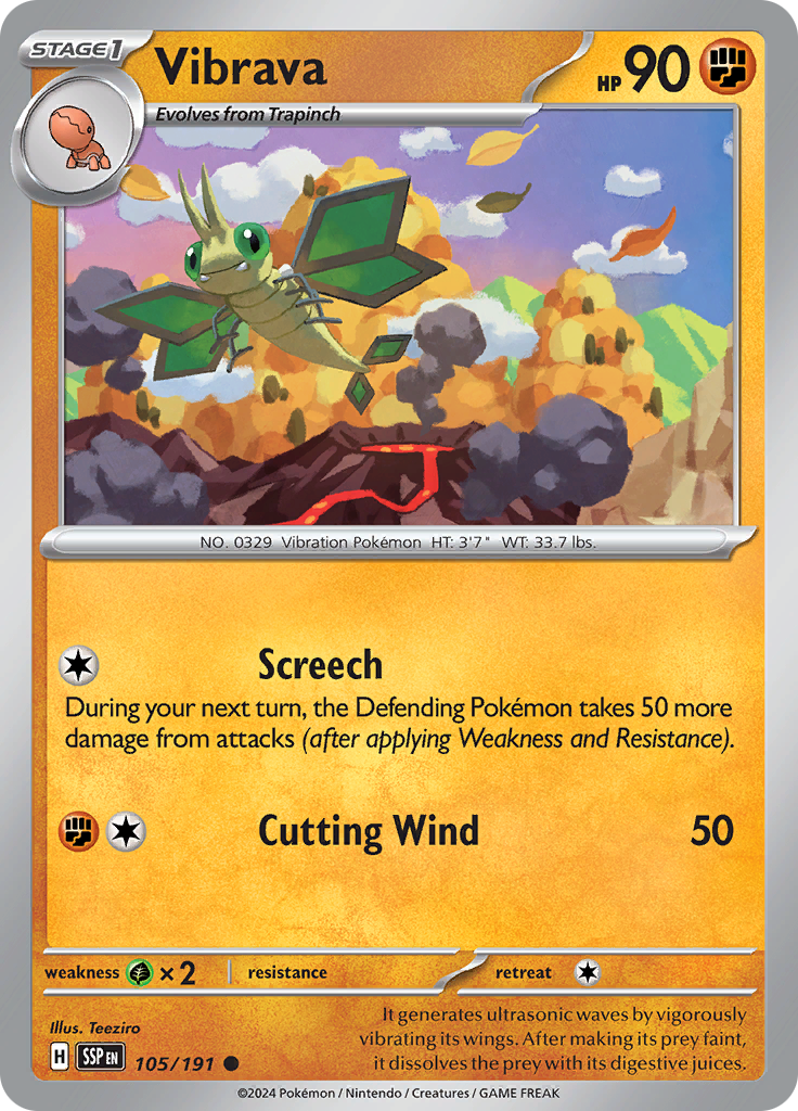 Vibrava (Reverse Holo)