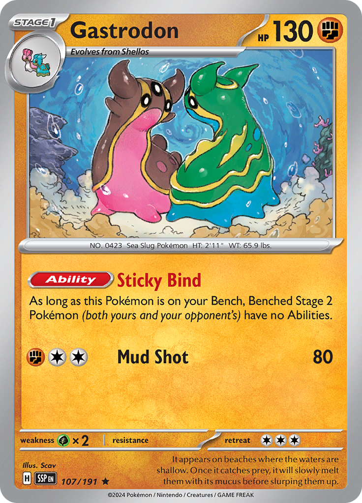 Gastrodon (Reverse Holo)