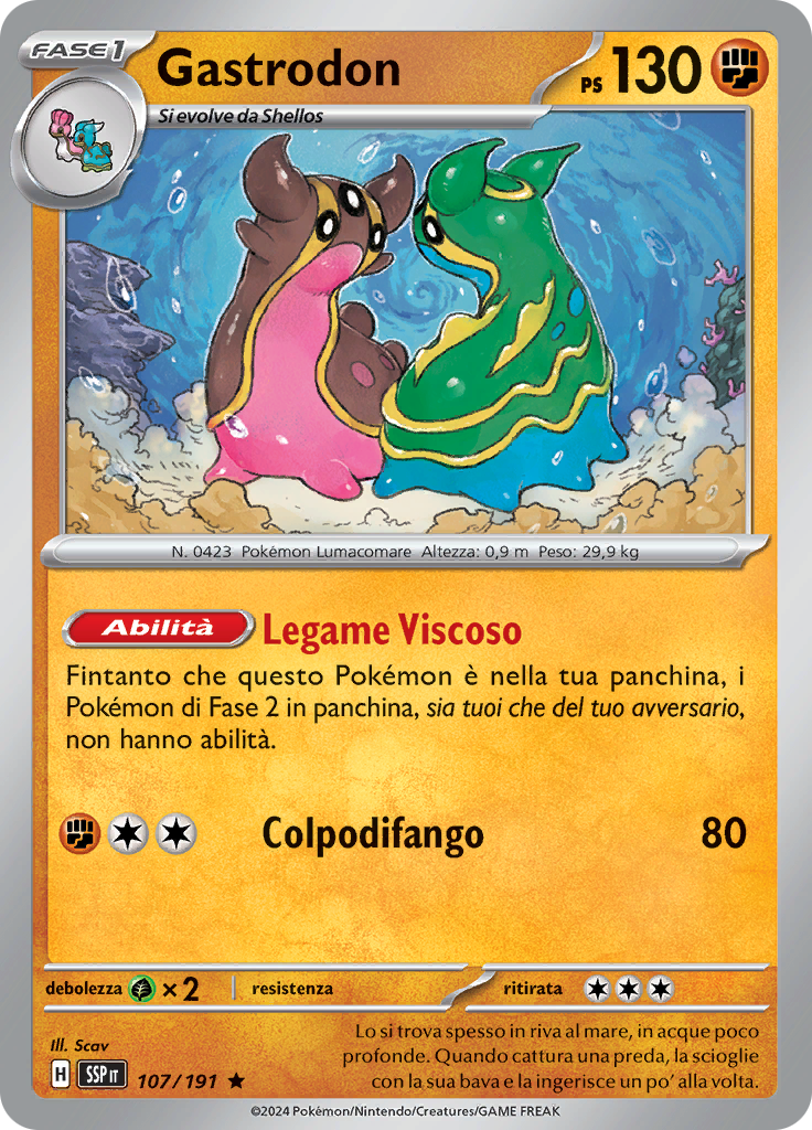 Gastrodon (Reverse Holo)