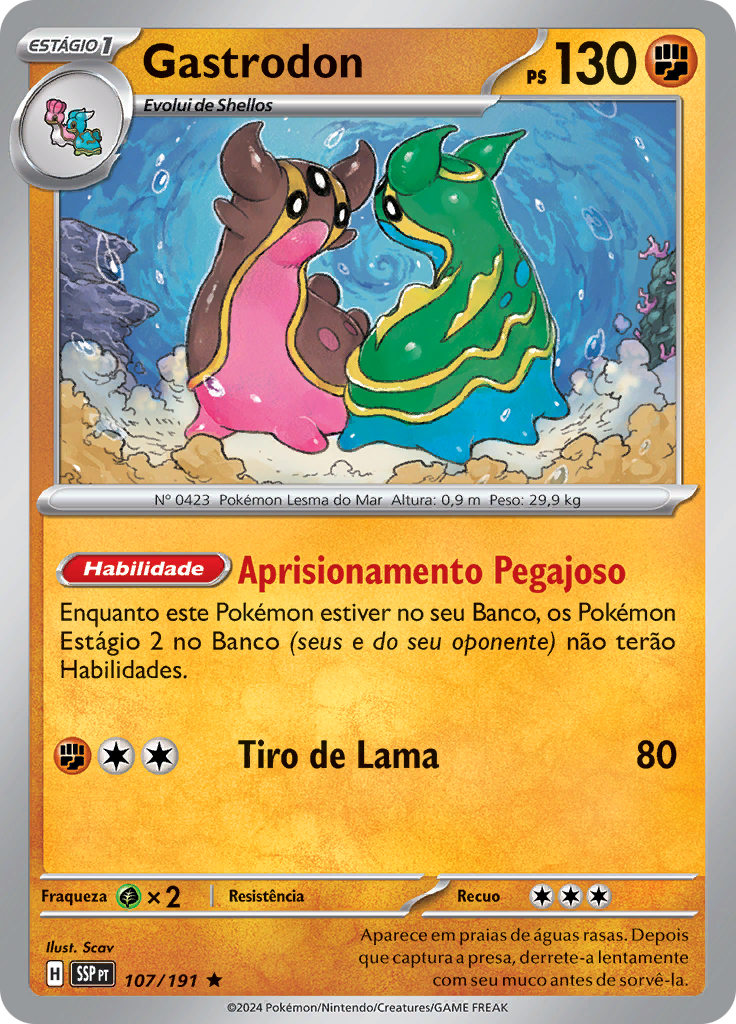 Gastrodon (Reverse Holo)