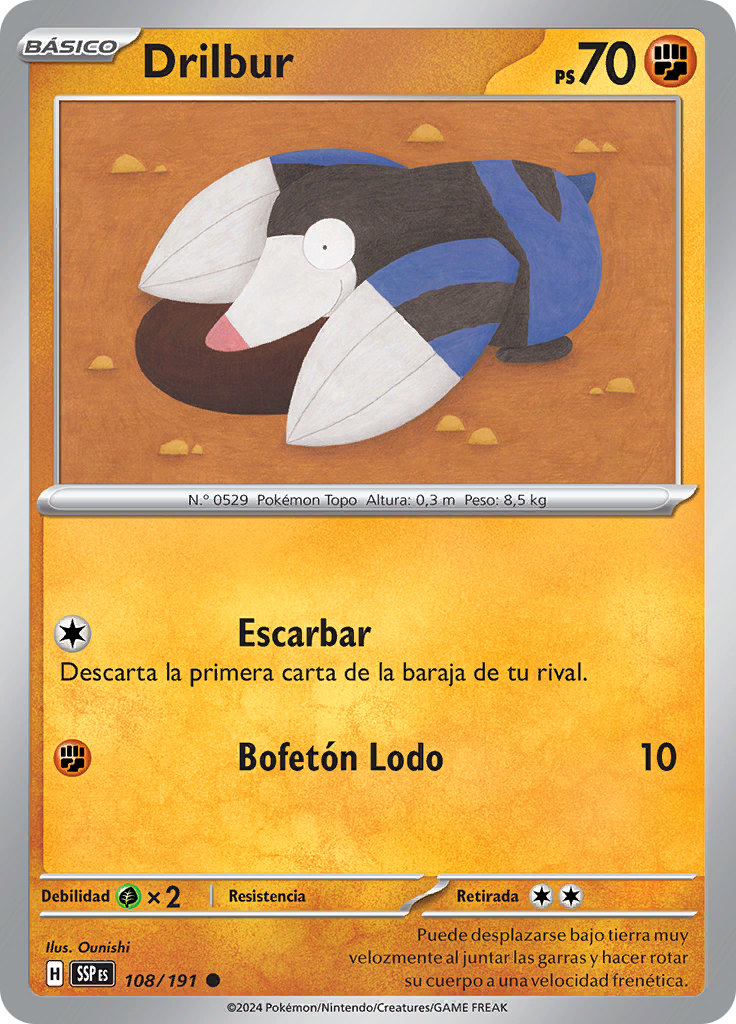 Drilbur (Reverse Holo)