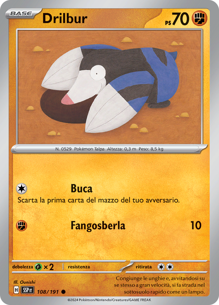 Drilbur (Reverse Holo)