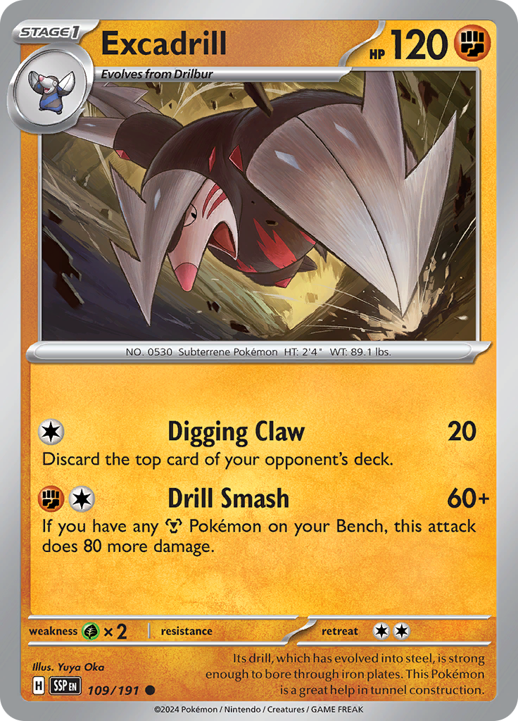 Excadrill (Reverse Holo)