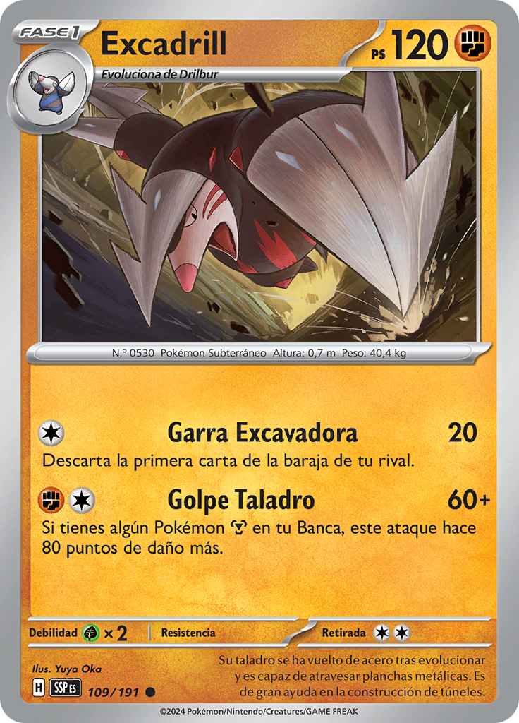 Excadrill (Reverse Holo)