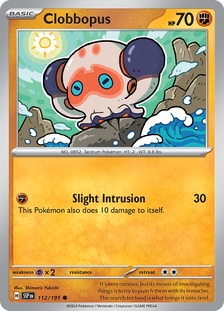 Clobbopus (Reverse Holo)