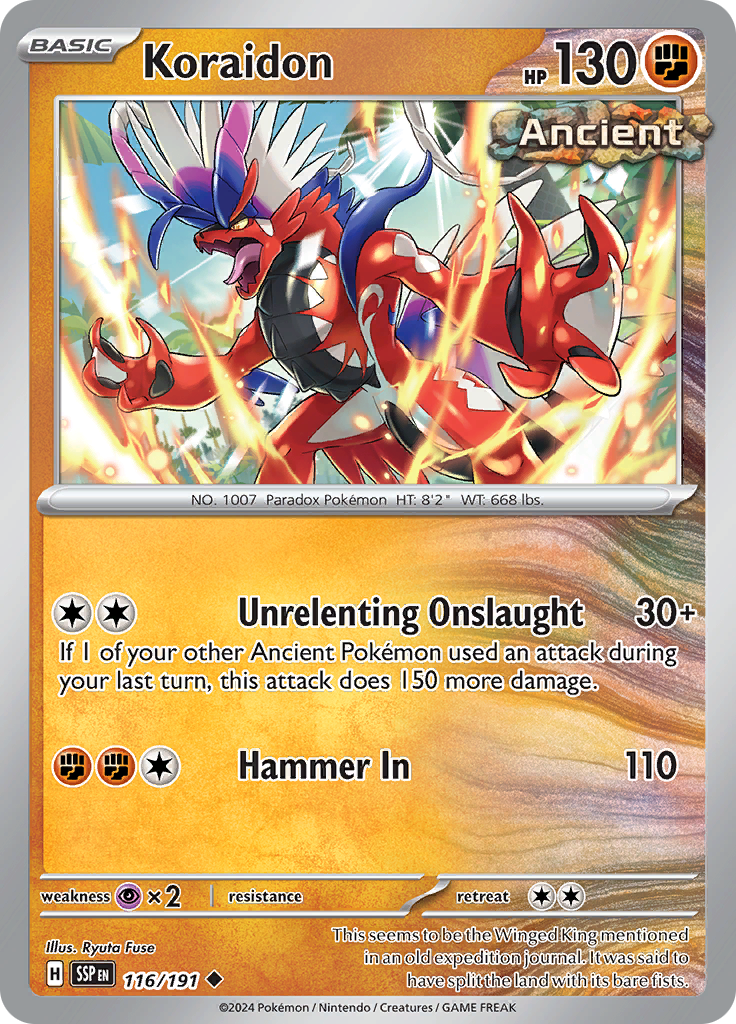 Koraidon (Reverse Holo)