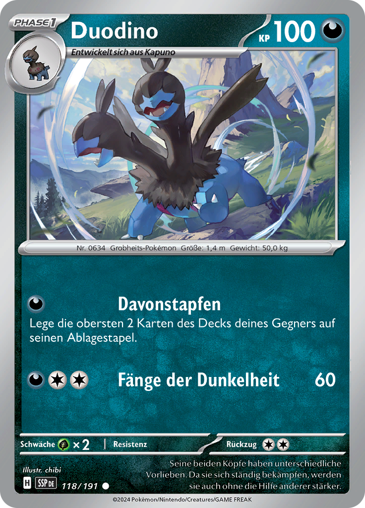 Duodino (Reverse Holo)