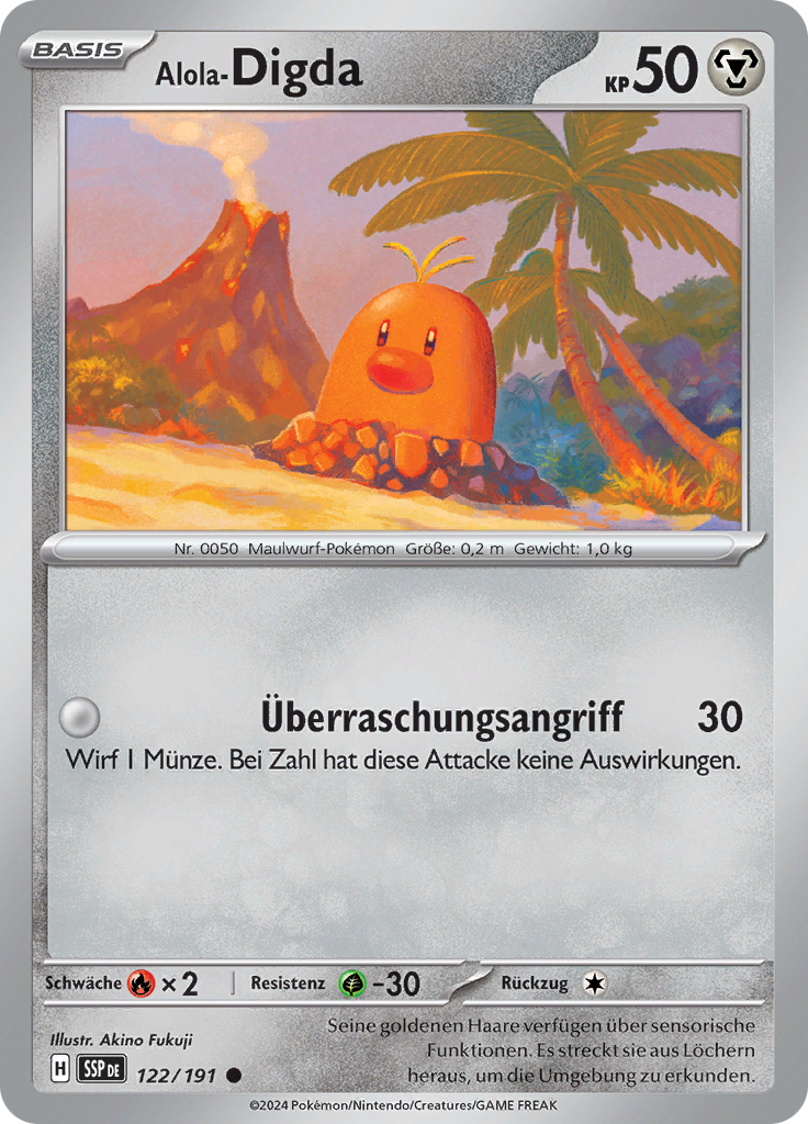 Alola-Digda (Reverse Holo)