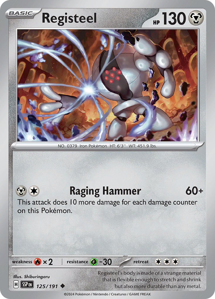 Registeel (Reverse Holo)