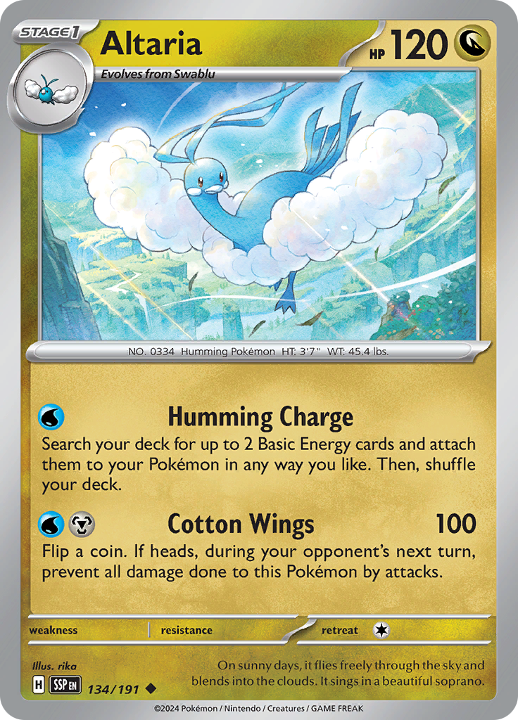 Altaria (Reverse Holo)