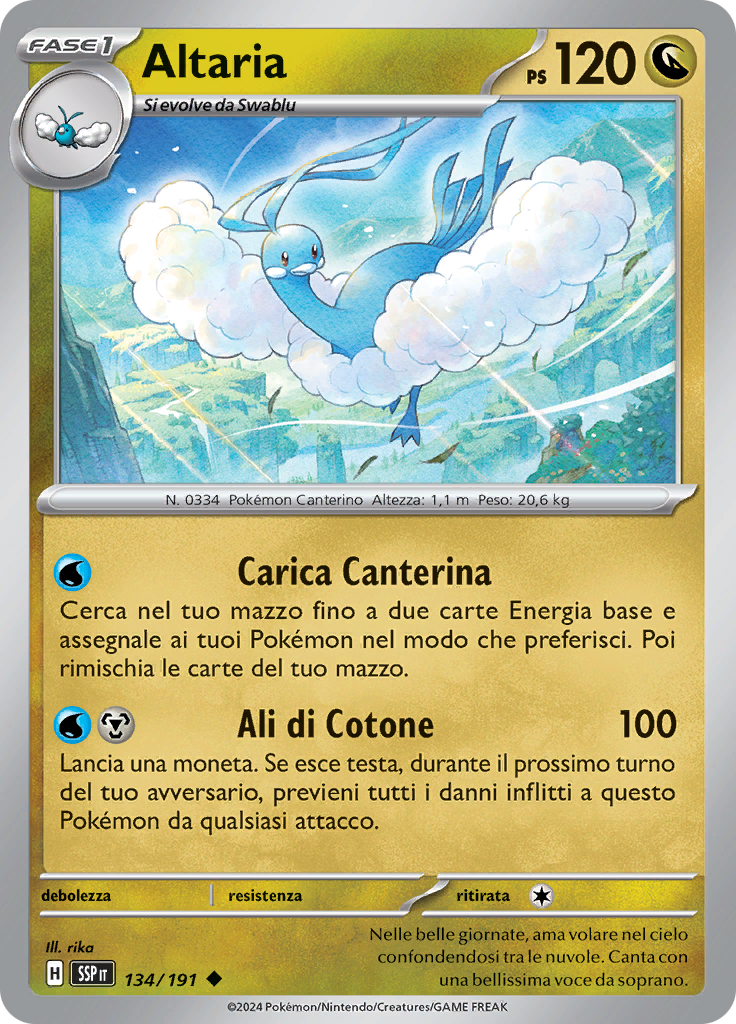 Altaria (Reverse Holo)