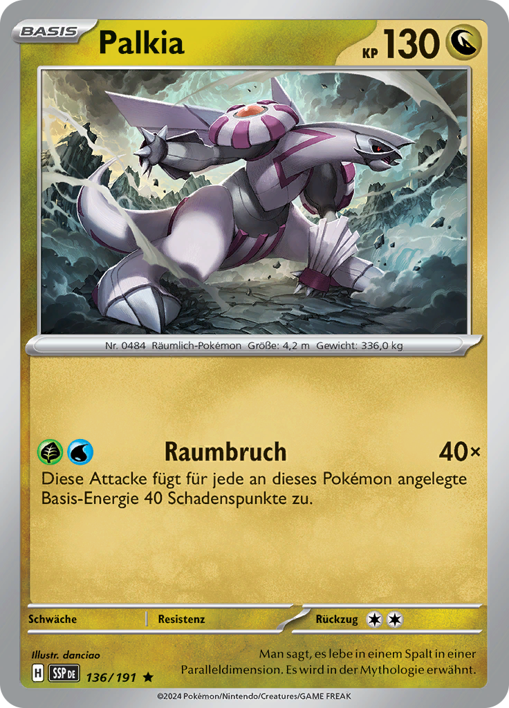Palkia (Reverse Holo)