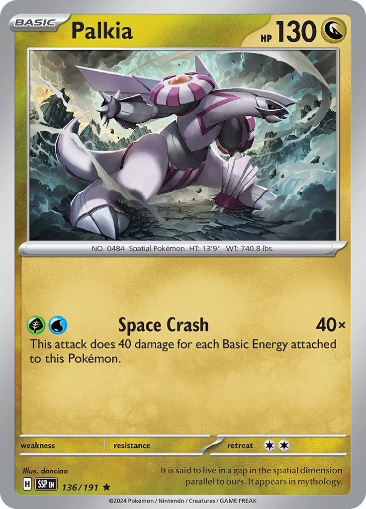 Palkia (Reverse Holo)