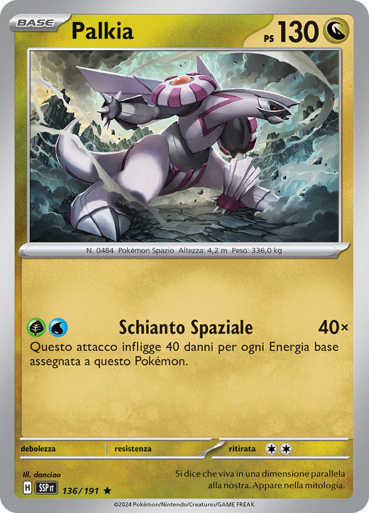 Palkia (Reverse Holo)