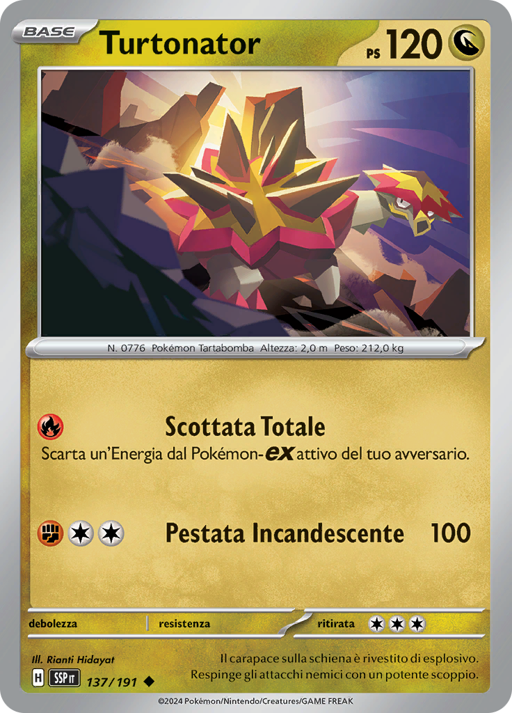 Turtonator (Reverse Holo)