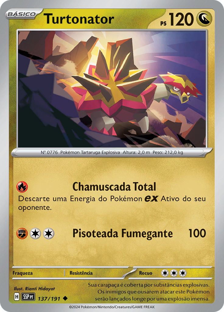 Turtonator (Reverse Holo)