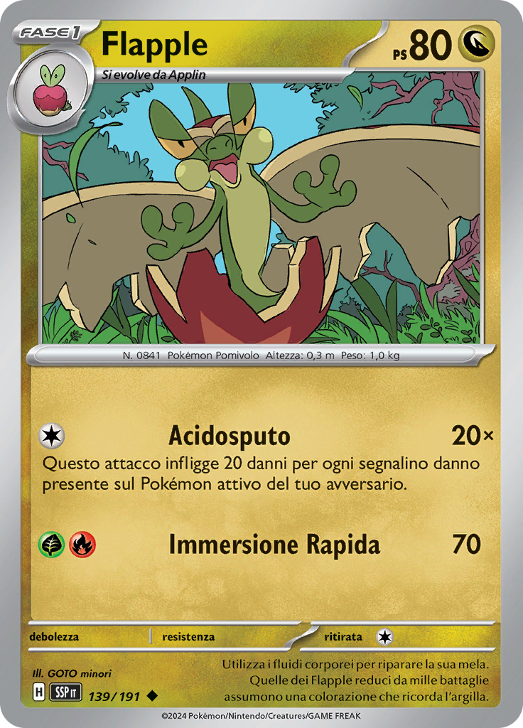 Flapple (Reverse Holo)